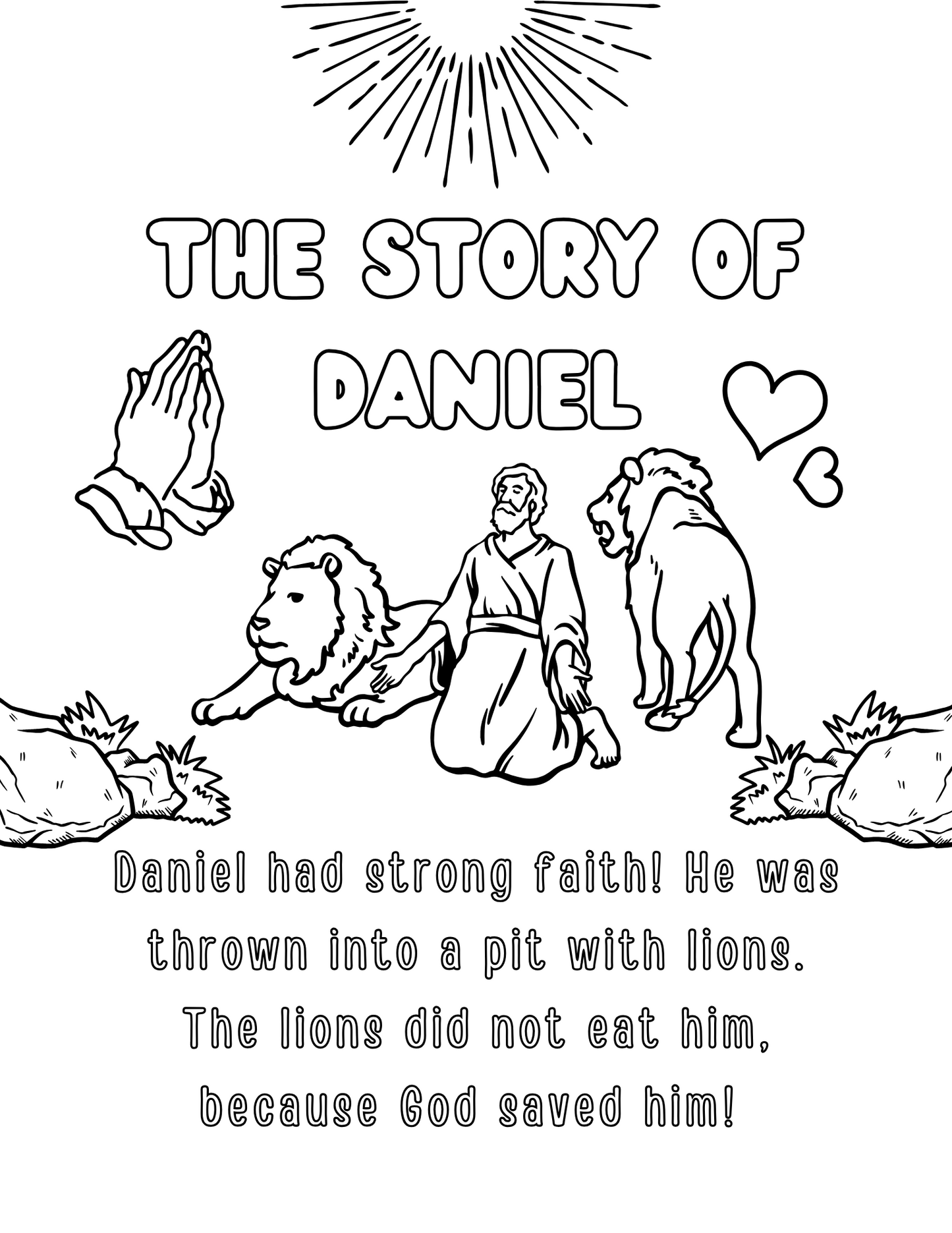 Christian Kids Coloring Book Paperback