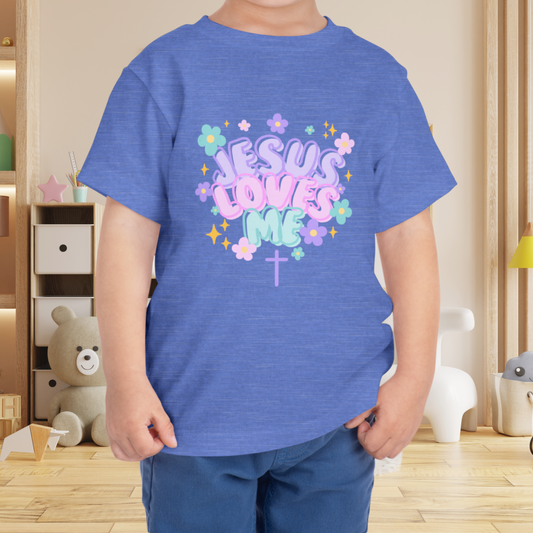 Jesus Loves Me Toddler T-shirt