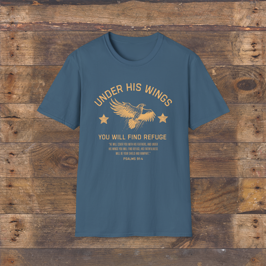 Psalms 91 "Under His Wings" T-Shirt