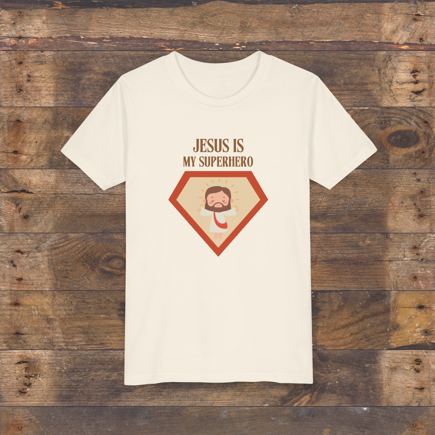 Jesus Is My Superhero Youth T-Shirt