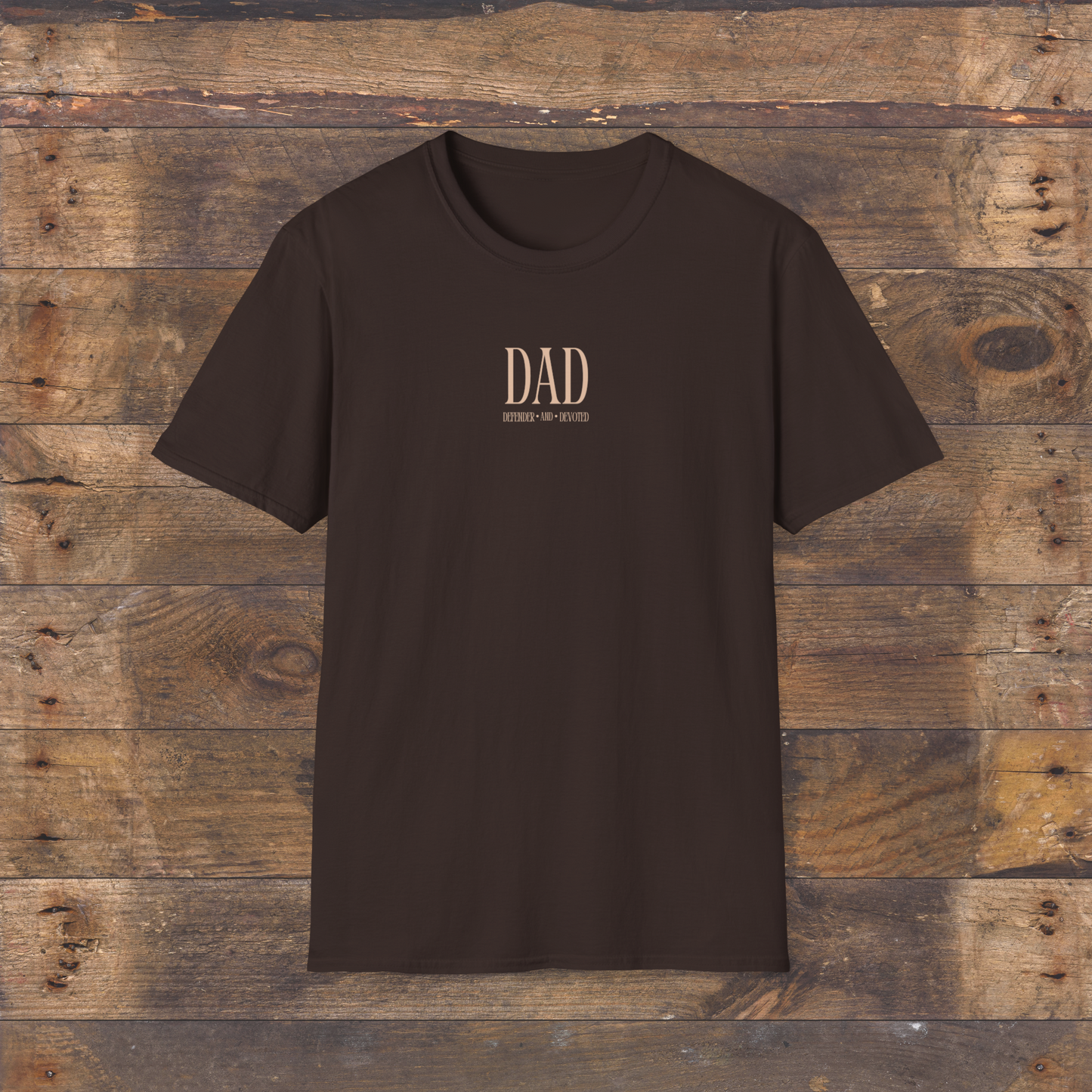 Dad Defender & Devoted Proverbs T-Shirt