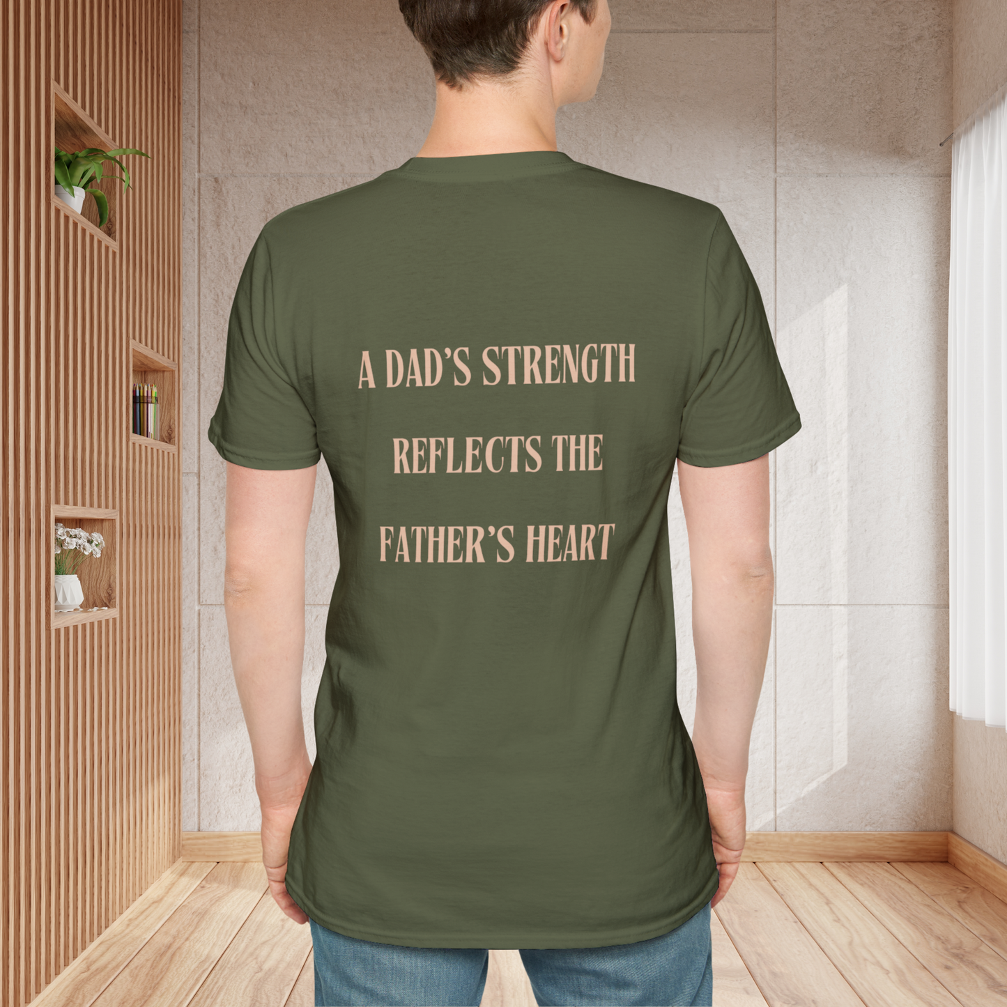 A Dad's Strength Tshirt