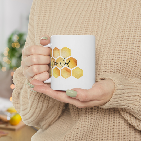 Bee Kind Ceramic Mug