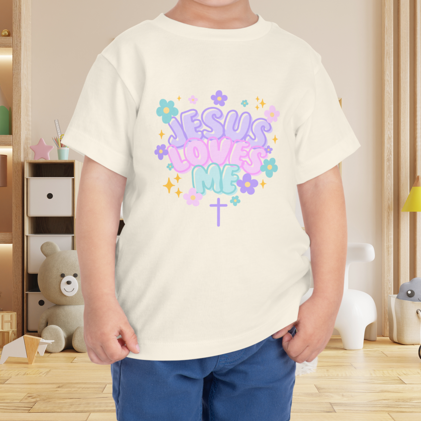 Jesus Loves Me Toddler T-shirt
