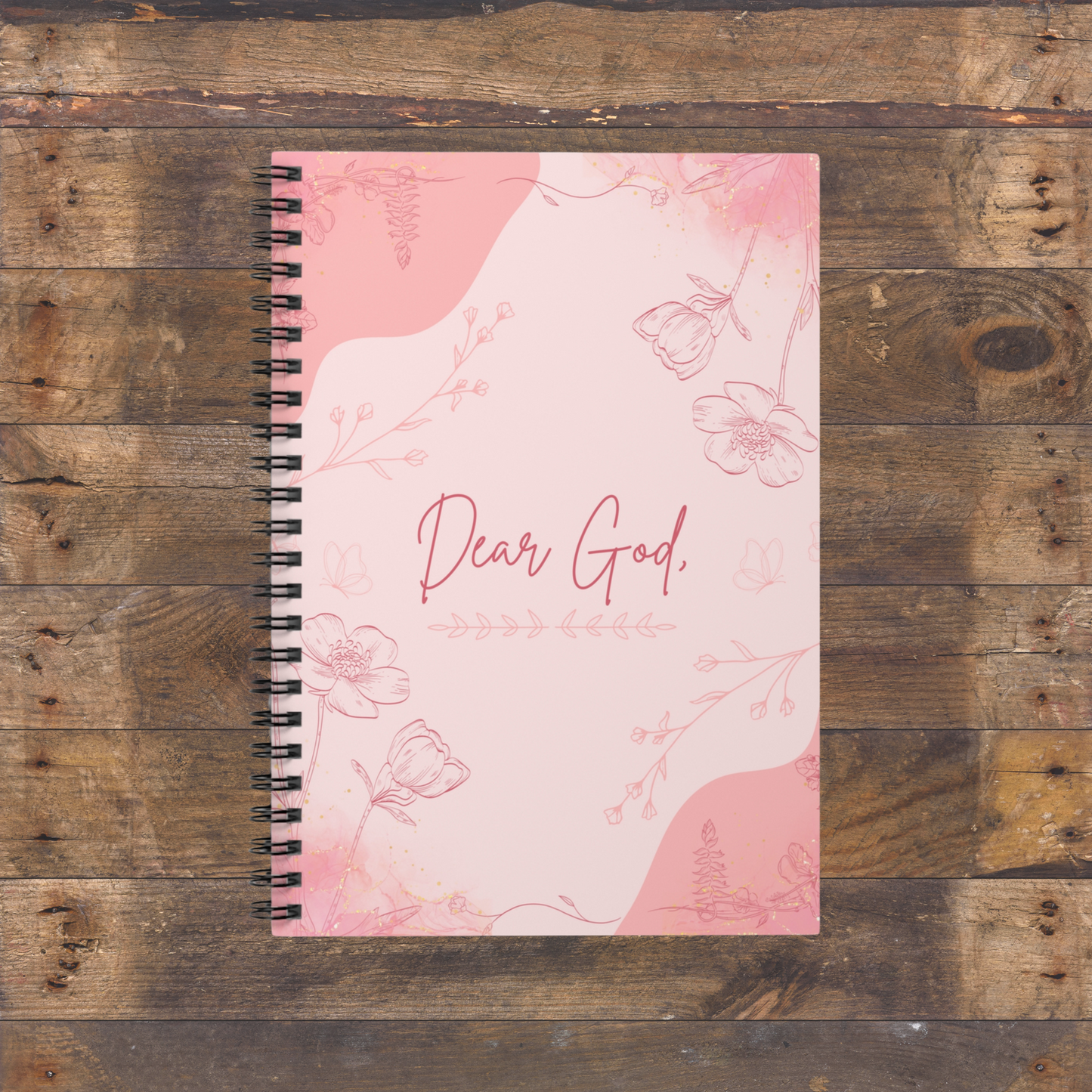 "Dear God" Inspirational Prayer Journal