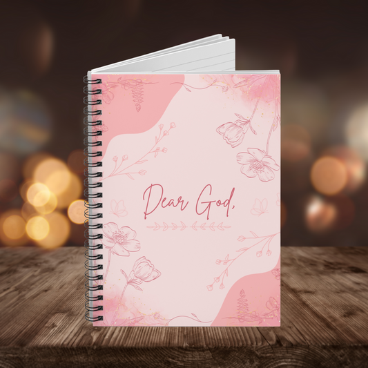 "Dear God" Inspirational Prayer Journal