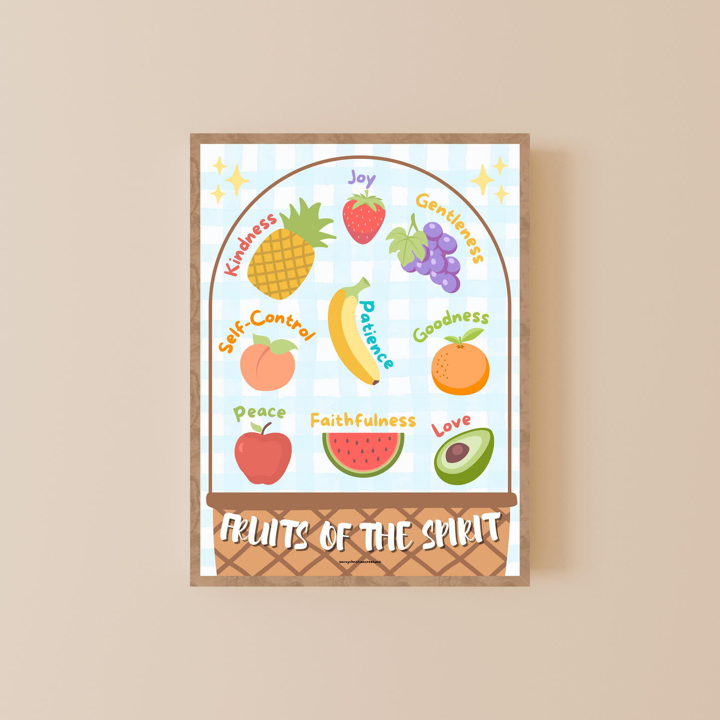 Fruits of the Spirit Poster